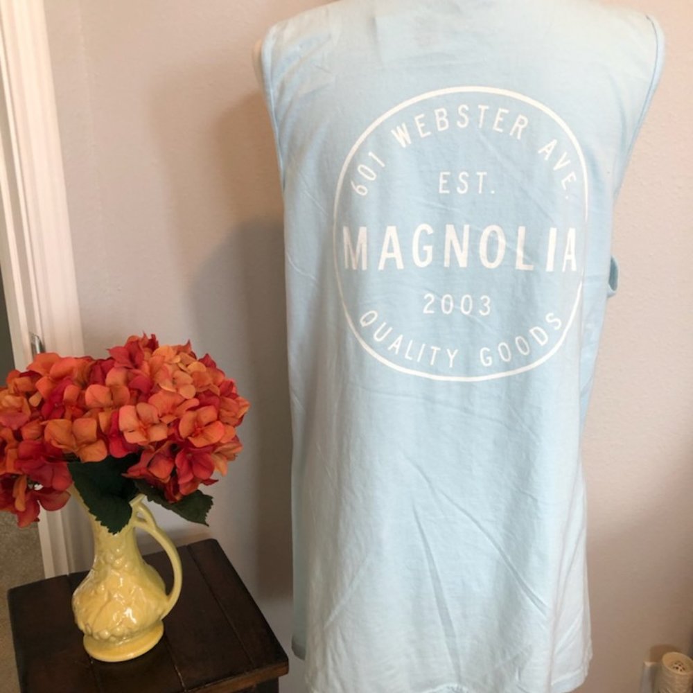Magnolia Silos Waco Blue Tank - LG